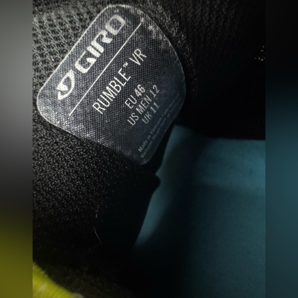 Giro Rumble Vr Shoes Size EU 46/ US 12‎ - Picture 5 of 7
